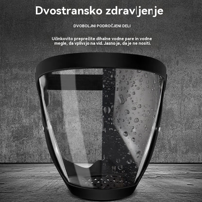 🔥Najbolj priljubljena 【50 % popust】💥2026 Prozorna maska visoke ločljivosti, udobna, zračna in odporna proti rosenju.