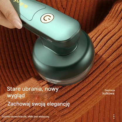 🔥👚✨ Wielofunkcyjny przenośny elektryczny depilator kulek, profesjonalnie usuwa kuleczki z wełny, dzianiny i bawełny 👕🧥🧶