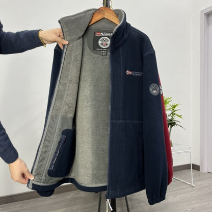 ✨【S-3XL】Moške tople in sproščene jakne velikih velikosti za jesen in zimo
