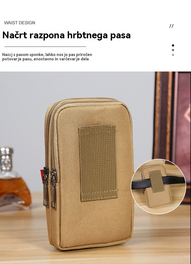 🔥Moška torba za prosti čas, športna torba za mobilni telefon