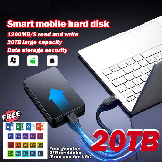 【Ostatni dzień promocji, 50% zniżki】Dysk twardy o dużej pojemności 20TB