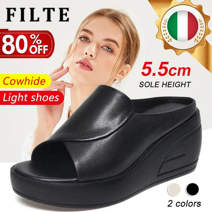 💥【Peta 5,5 cm 】Elegantni, minimalistični sandali z mehkim podplatom na peti