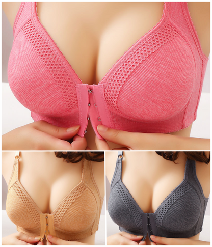 👍👍Ograniczona czasowo zniżka🌺【3 sztuki】👙 Wysokiej jakości bezszwowy biustonosz push-up, modny, antypoślizgowy