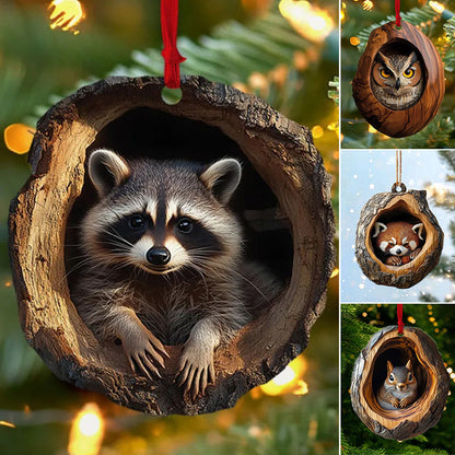 【10 sztuk】🎄Dekoracja choinkowa ze zwierzętami. małe ozdoby zwierzęce