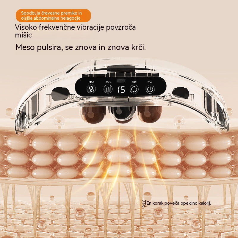 🔥Naprava za masažo trebuha in kurjenje maščob, fitnes naprava, ki lahko zmanjša trebušno maščobo in pomaga pri kurjenju maščobe v pasu in trebuhu.