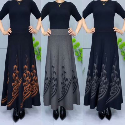 🎀【S-3XL】Jesienna i zimowa pogrubiana wełniana spódnica, modna i uniwersalna