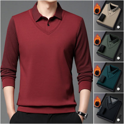 🔥【M-4XL】👔 Business casual, dwuwarstwowa, ciepła kamizelka