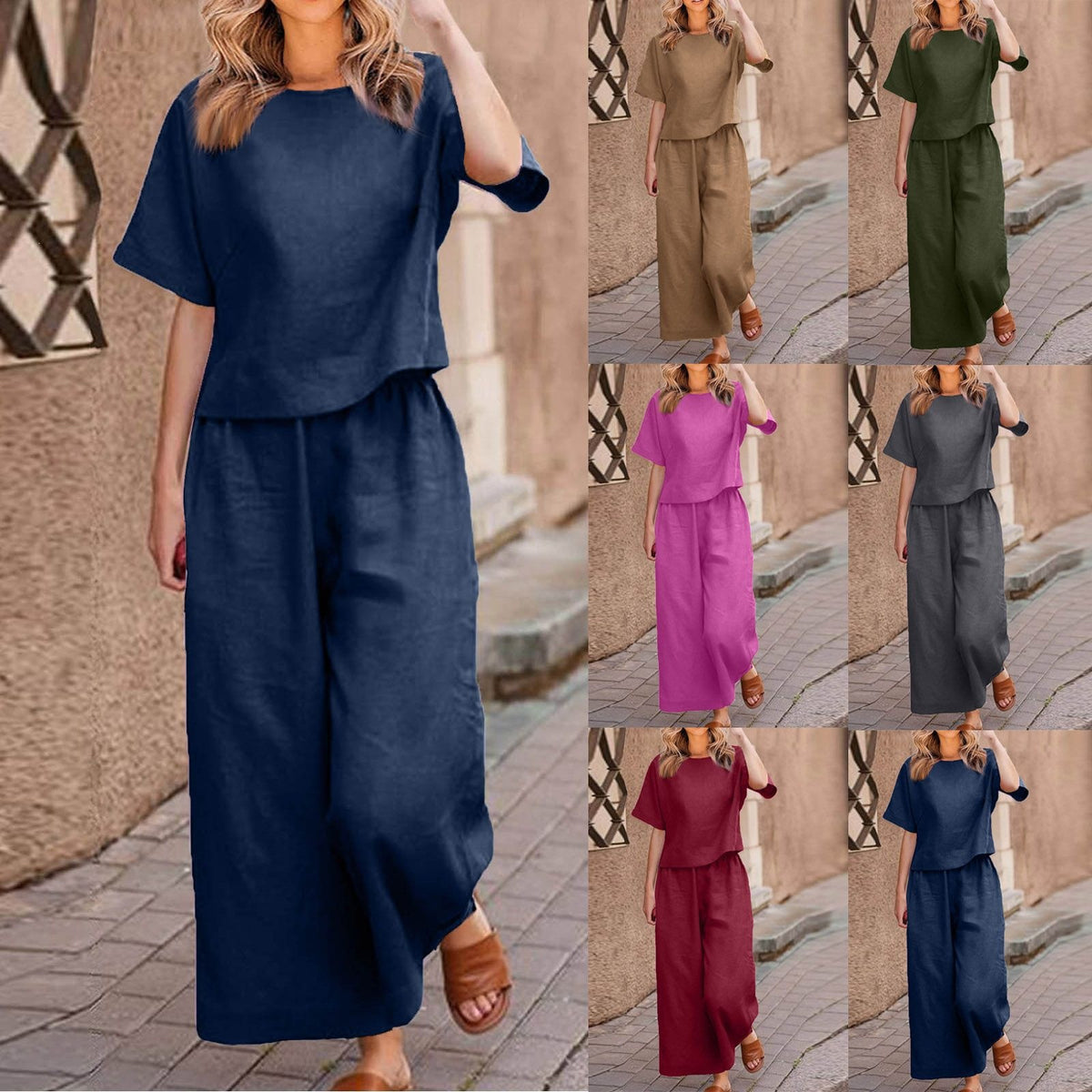 🧥【 S–2XL】Elegante conjunto de dos piezas para mujer — Holgado y cómodo 🍂