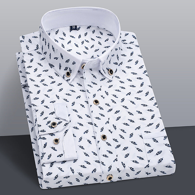 🔥🎉【S-5XL】👕 Nowa, oddychająca koszula biznesowa męska w stylu casual