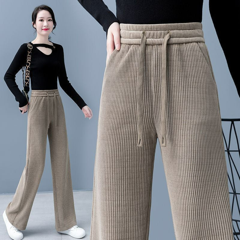 🔥【M-3XL】【40-110KG】👖Nove ženske elastične ohlapne hlače