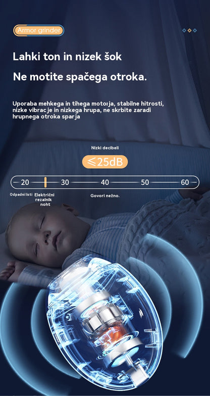 💅 Kupite 1, dobite 1 gratis🔥 Avtomatska pilica za nohte, za varno in nežno nego nohtov 👶🔧