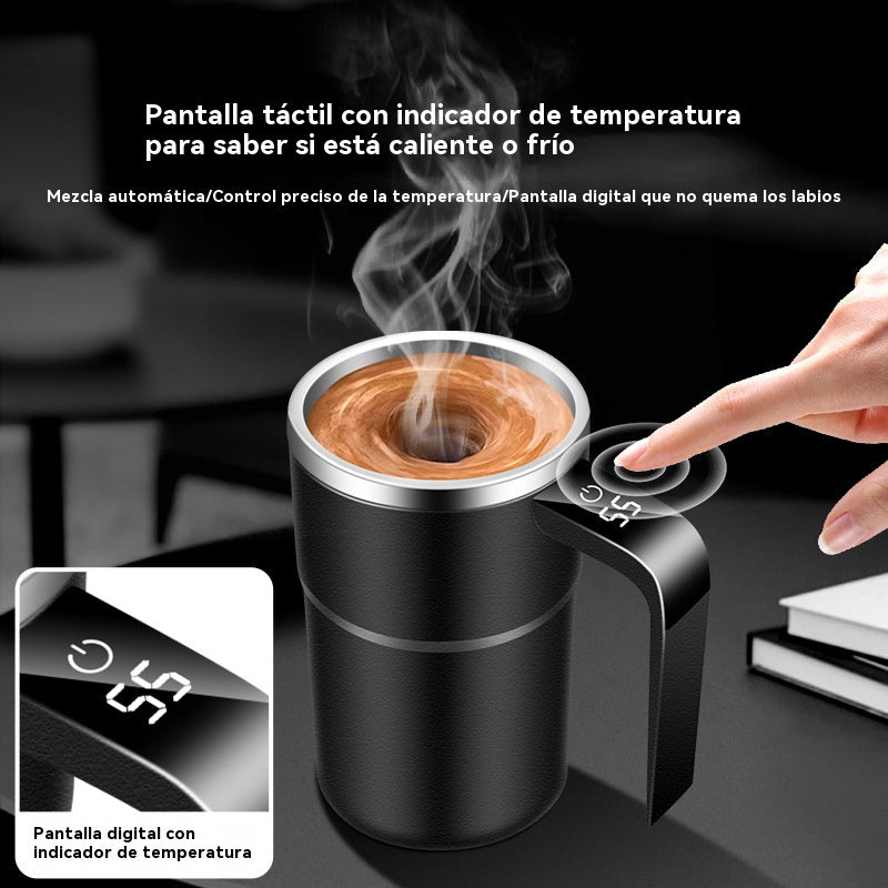 ☕🔋Set kavnih skodelic za ponovno polnjenje z avtomatskim magnetnim mešalom⚡