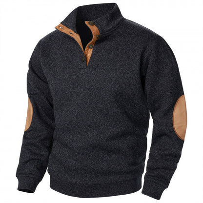 💥Vroča prodaja te sezone, Moška jopa z novim stoječim ovratnikom