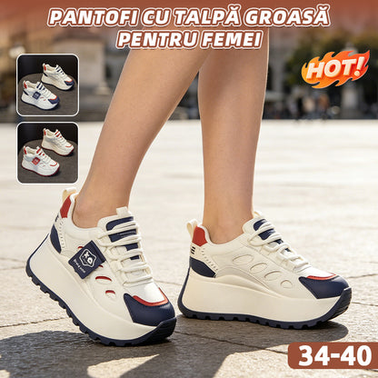 👟✨【+5 cm višine】Športni copati za prosti čas z debelim podplatom – moderni, udobni in enostavni za kombiniranje 💫