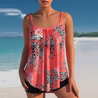 🌴✨【S-4XL】 Novi dvodelni bikini velike velikosti potiskom