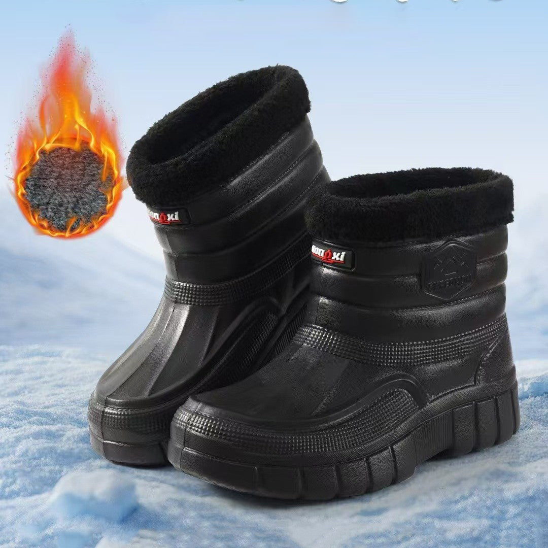 ♥️♥️【Nový produkt】Teplé, nepromokavé outdoorové boty a sněhule s bavlněnou podšívkou a fleecovou podšívkou