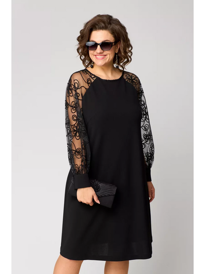 【S-5XL】Elegancka sukienka jesienno-zimowa w nowym stylu