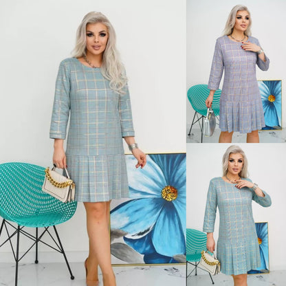 💜💚 【S-5XL】Wysokiej jakości modna sukienka