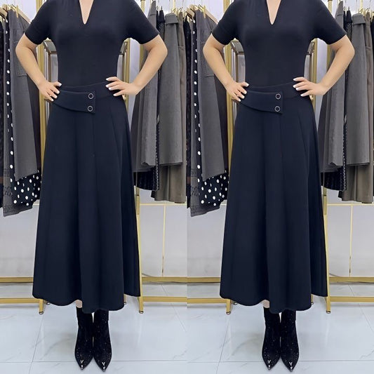 👗🎀【S-4XL】Vlněná sukně na podzim a zimu