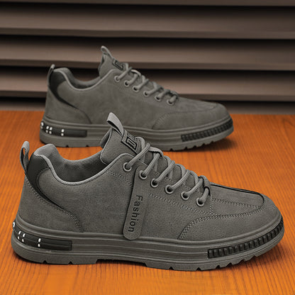 【39-44】2024 Jesienne męskie sneakersy Casual z miękkiej skóry