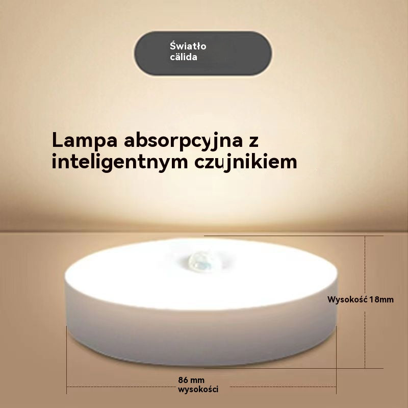 🏡💡【Kup 1, a 1 dostaniesz gratis】Inteligentne światło LED wykrywające obecność człowieka, łatwe w ładowaniu i praktyczne