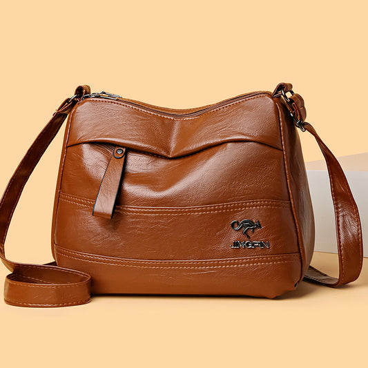 ✨️【Kup 1, a 1 otrzymasz gratis】👜Nowy model, wielowarstwowa torba na ramię w stylu retro o dużej pojemności, modna i wszechstronna
