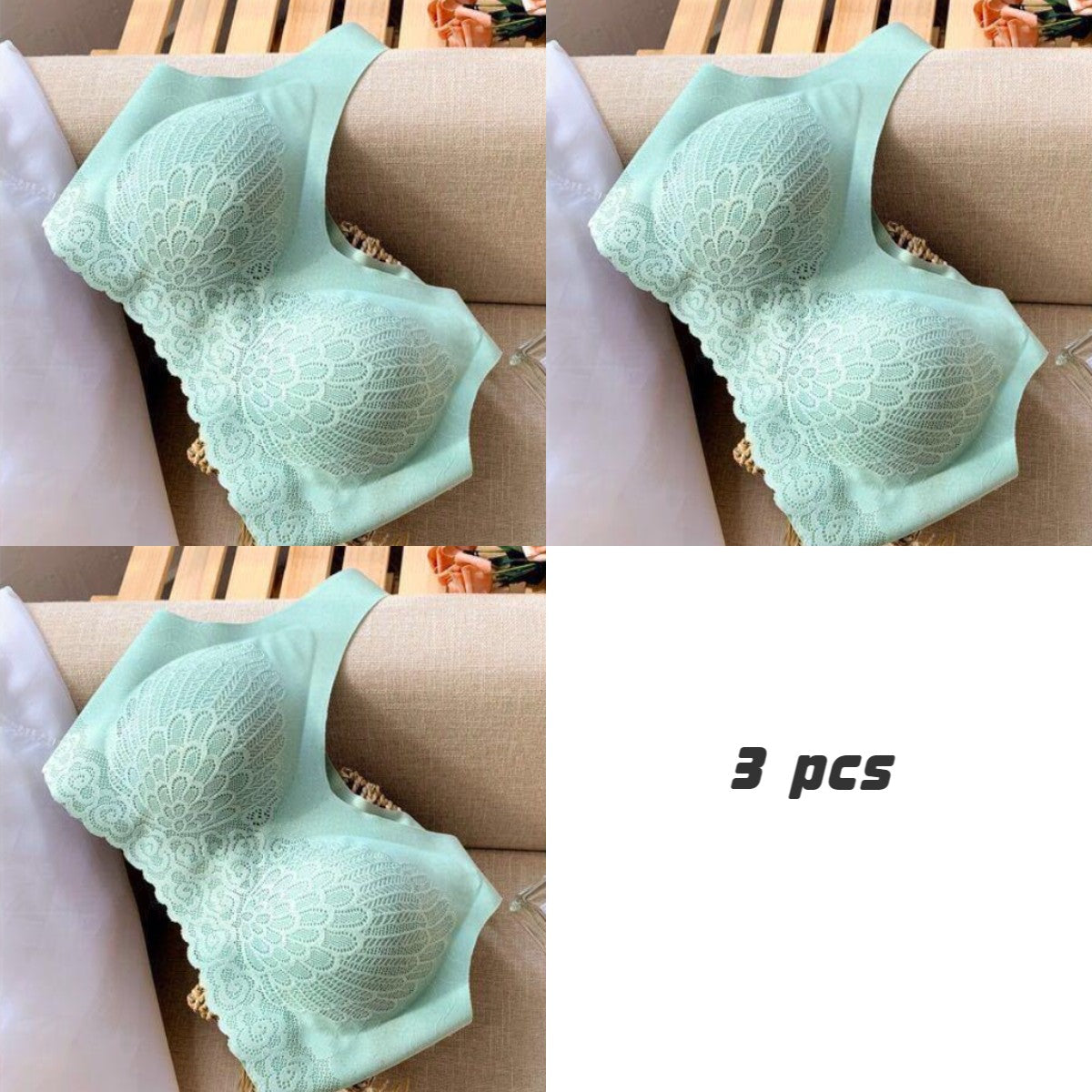 👙【3 dílná sada】Nová a vylepšená krajková podprsenka, pohodlná, pro větší velikosti