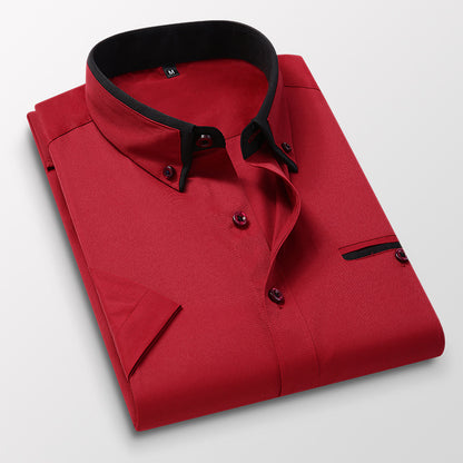 🎉【M-5XL】🔥👔 Nowa, oddychająca koszula biznesowa męska w stylu casual