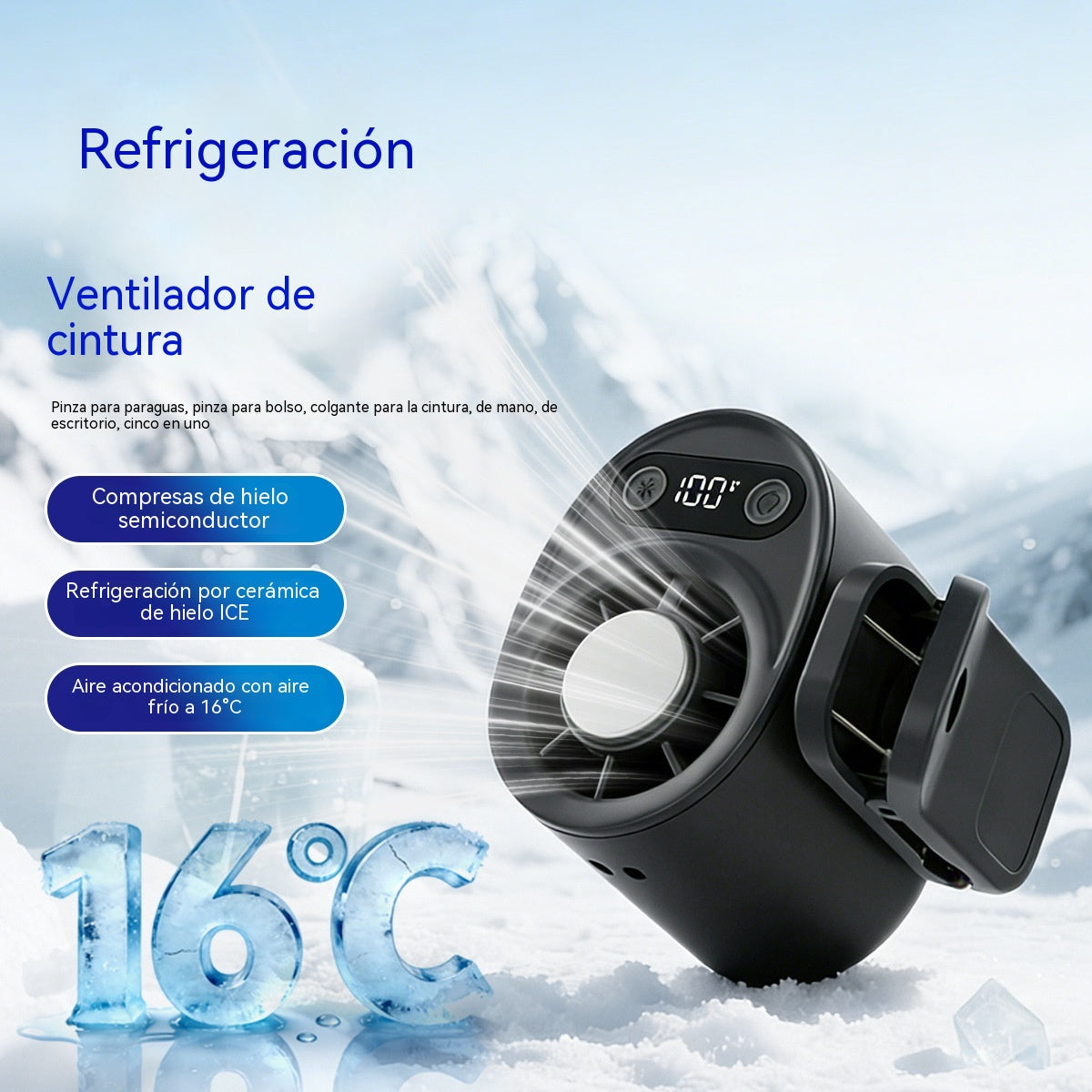 ✨Prenosni turbo ventilator za hlajenje avtomobila