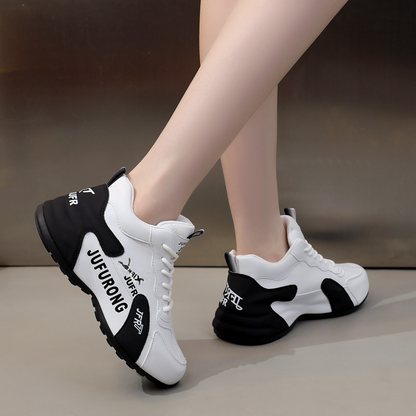 👟Oddychające damskie trampki z miękką podeszwą