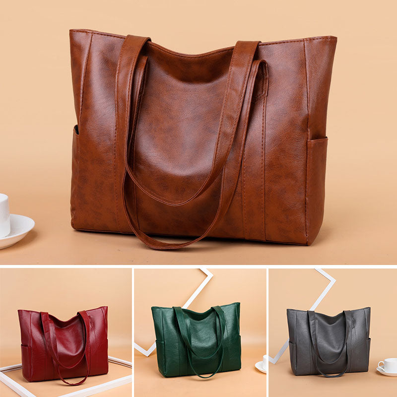 Limitowana zniżka 43% 👜 Nowa modna torebka damska z miękkiej skóry na ramię✨ Casual o dużej pojemności✨-
