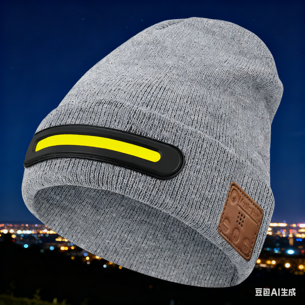 🔥🧢Nabíjecí LED čepice s Bluetooth，Zůstaňte v teple💡