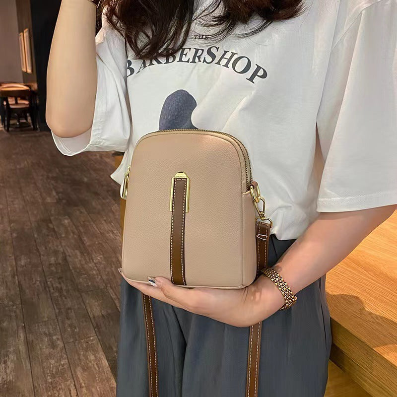 👜⏰Modna damska torebka z prawdziwej skóry