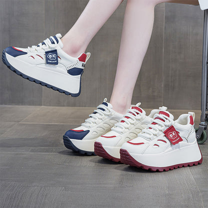 👟✨【+5 cm višine】Športni copati za prosti čas z debelim podplatom – moderni, udobni in enostavni za kombiniranje 💫