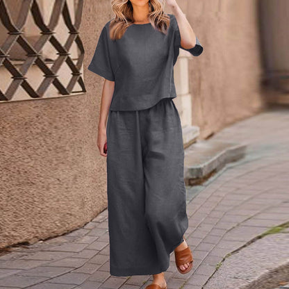 🧥【 S–2XL】Elegante conjunto de dos piezas para mujer — Holgado y cómodo 🍂