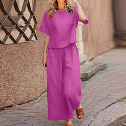 🧥【 S–2XL】Elegante conjunto de dos piezas para mujer — Holgado y cómodo 🍂